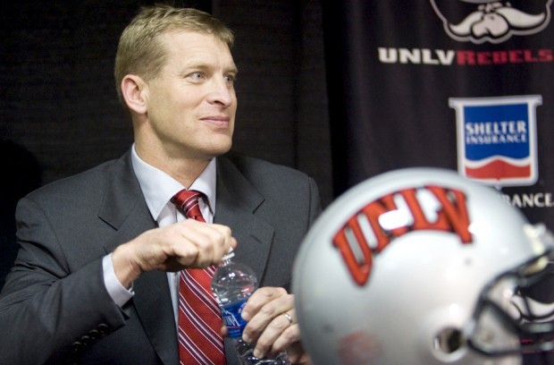 Bobby Hauck is introduced as UNLV's head coach